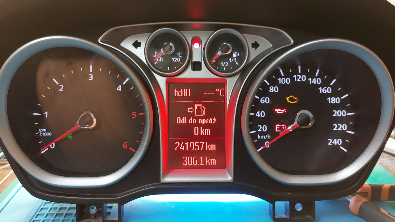 Licznik Ford Kuga MK1